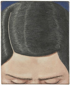 PORTRAIT DE LOUIS T. by Domenico Gnoli